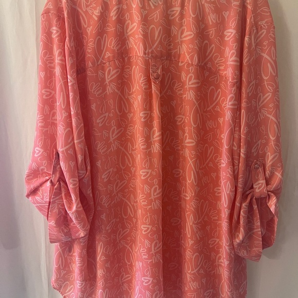 Torrid pink Harper blouse size 4, plus size - Picture 8 of 11
